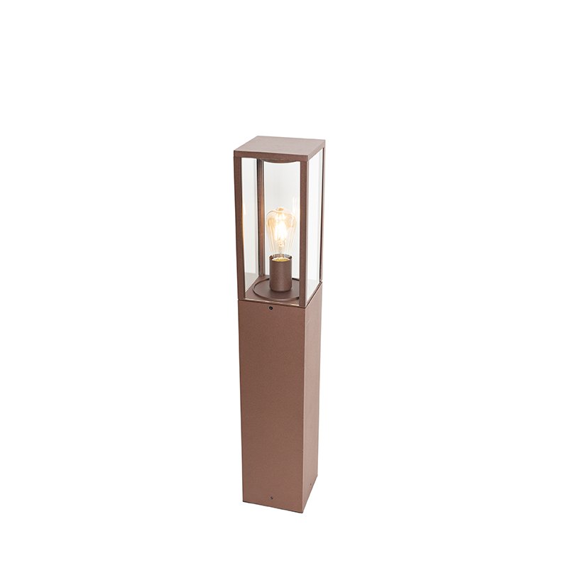 Industriële buitenlamp roestbruin 80 cm IP44 - Charlois