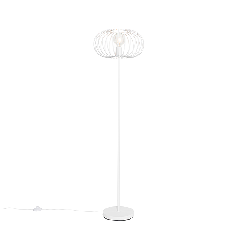 Design vloerlamp wit - Johanna