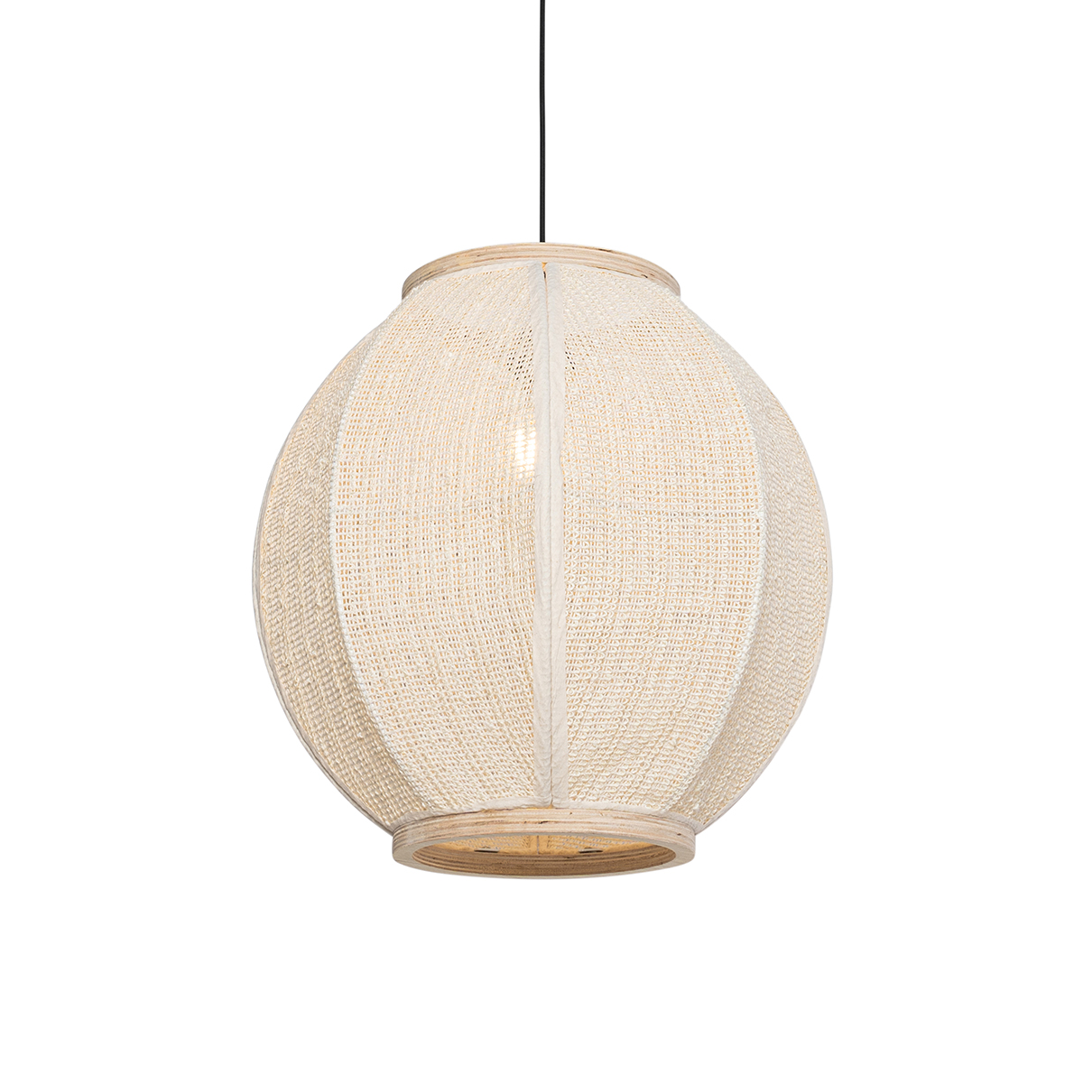 Oosterse hanglamp naturel 46 cm - Rob