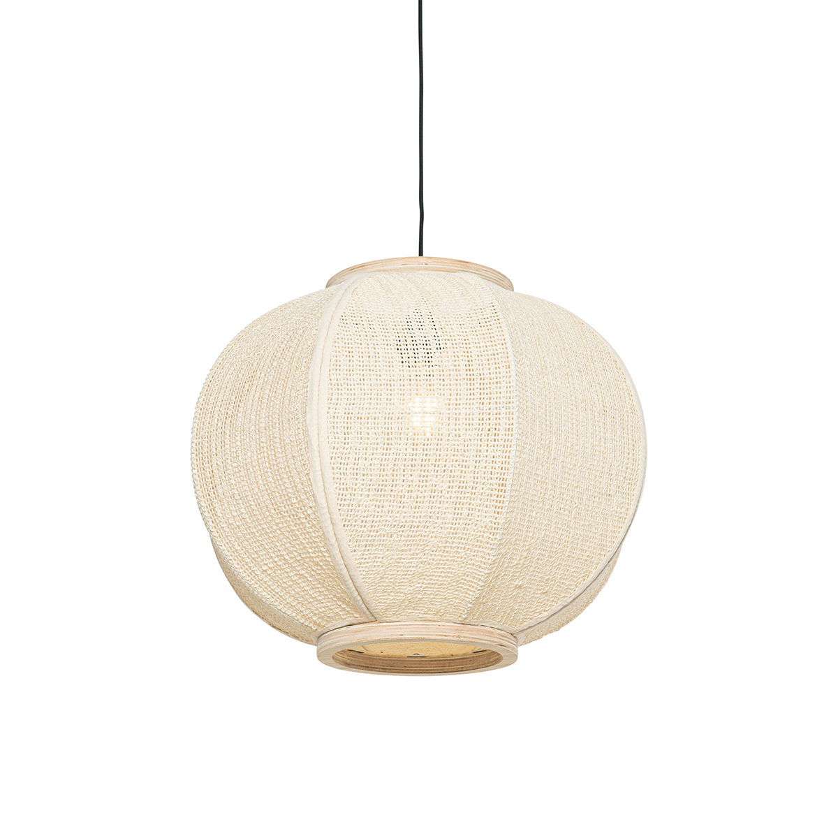 Oosterse hanglamp naturel 48 cm - Rob