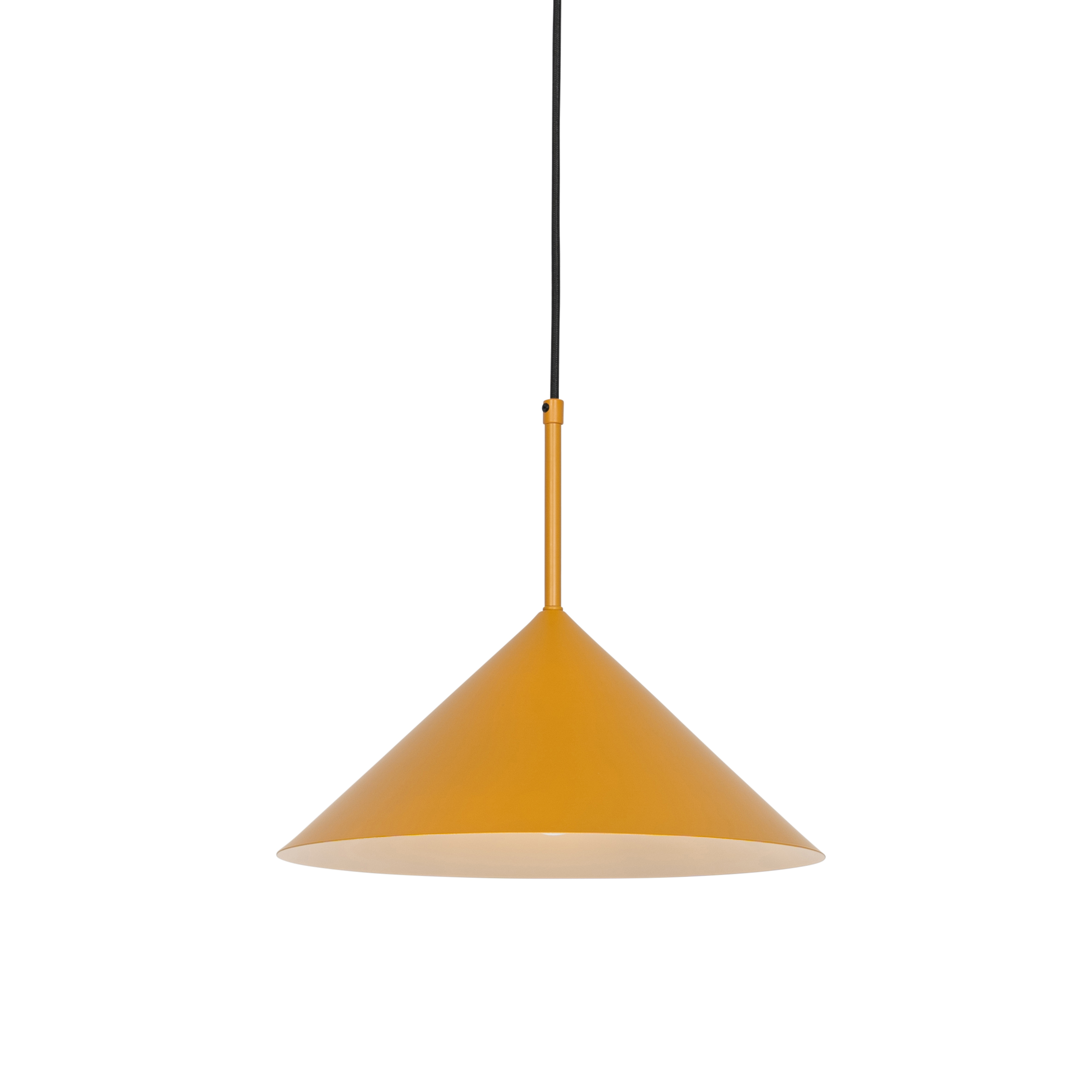 Design hanglamp geel - Triangolo