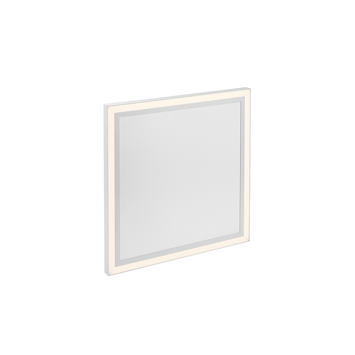 Ceiling heating panel white incl. LED with remote control - Nelia