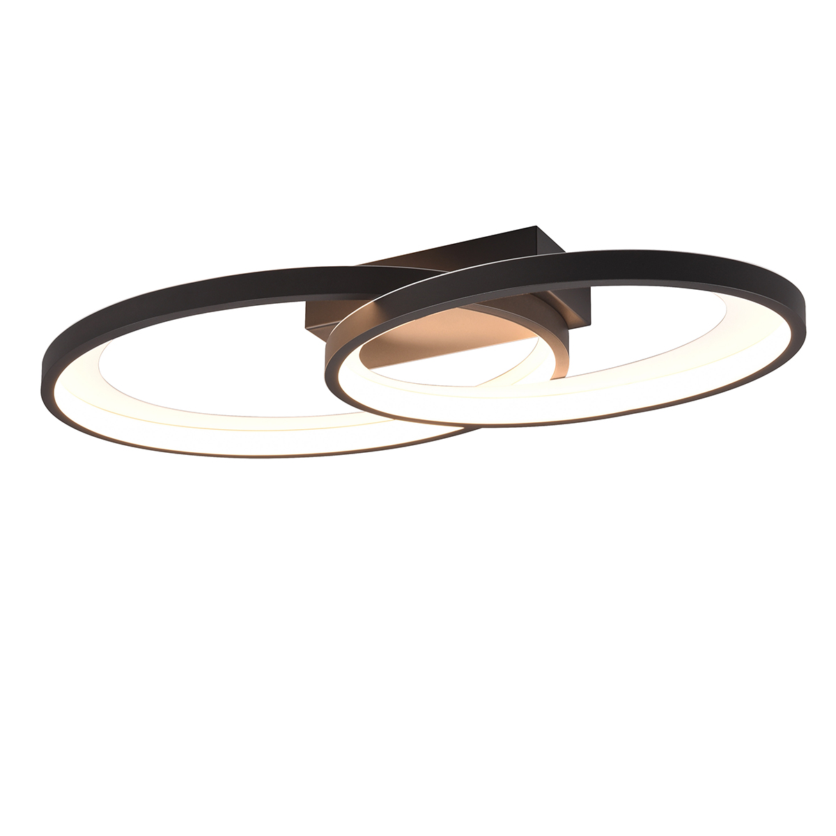 Design ceiling lamp black incl. LED - Alexandra