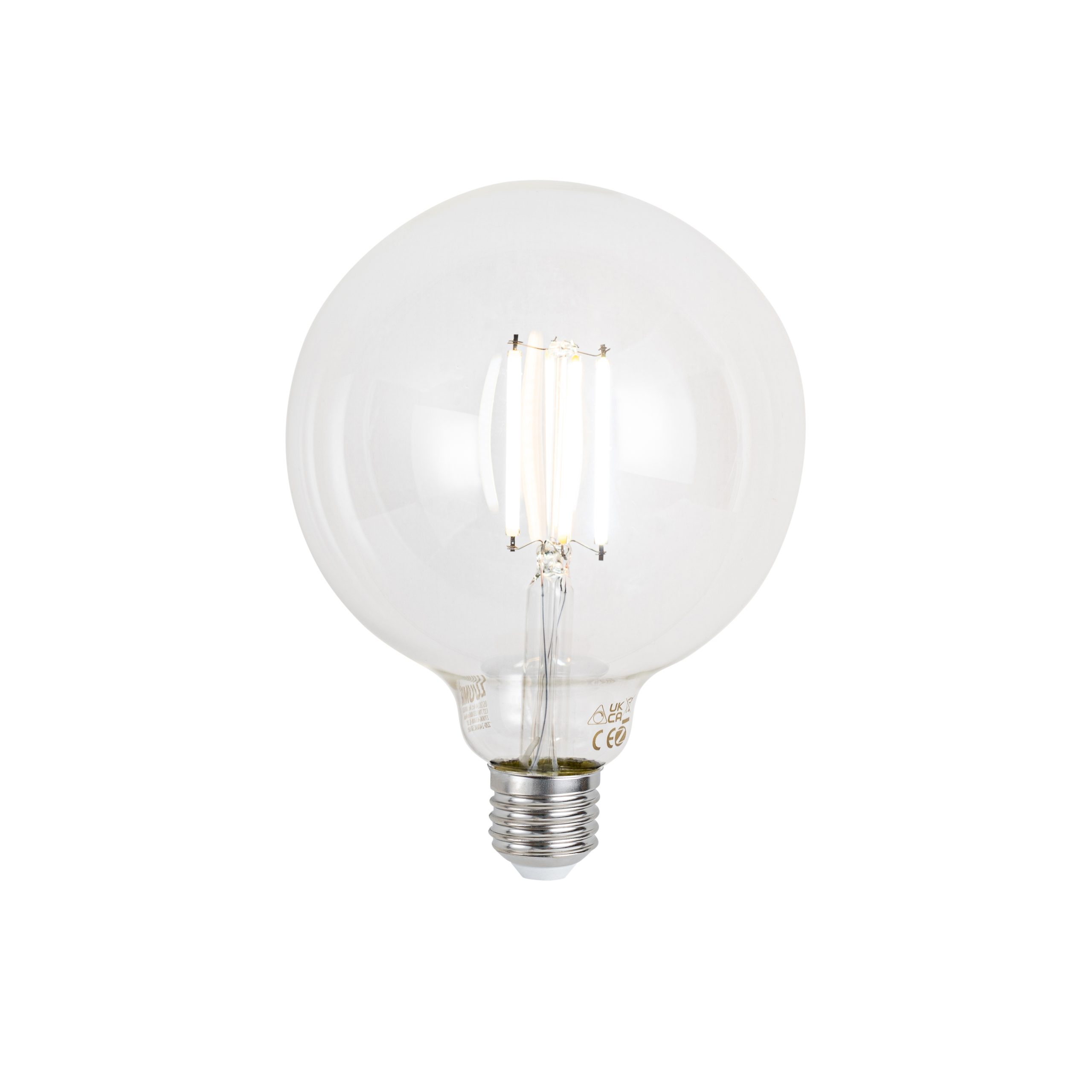 Chytrá stmívatelná LED žárovka E27 G125 7W 806LM 2700-6500K