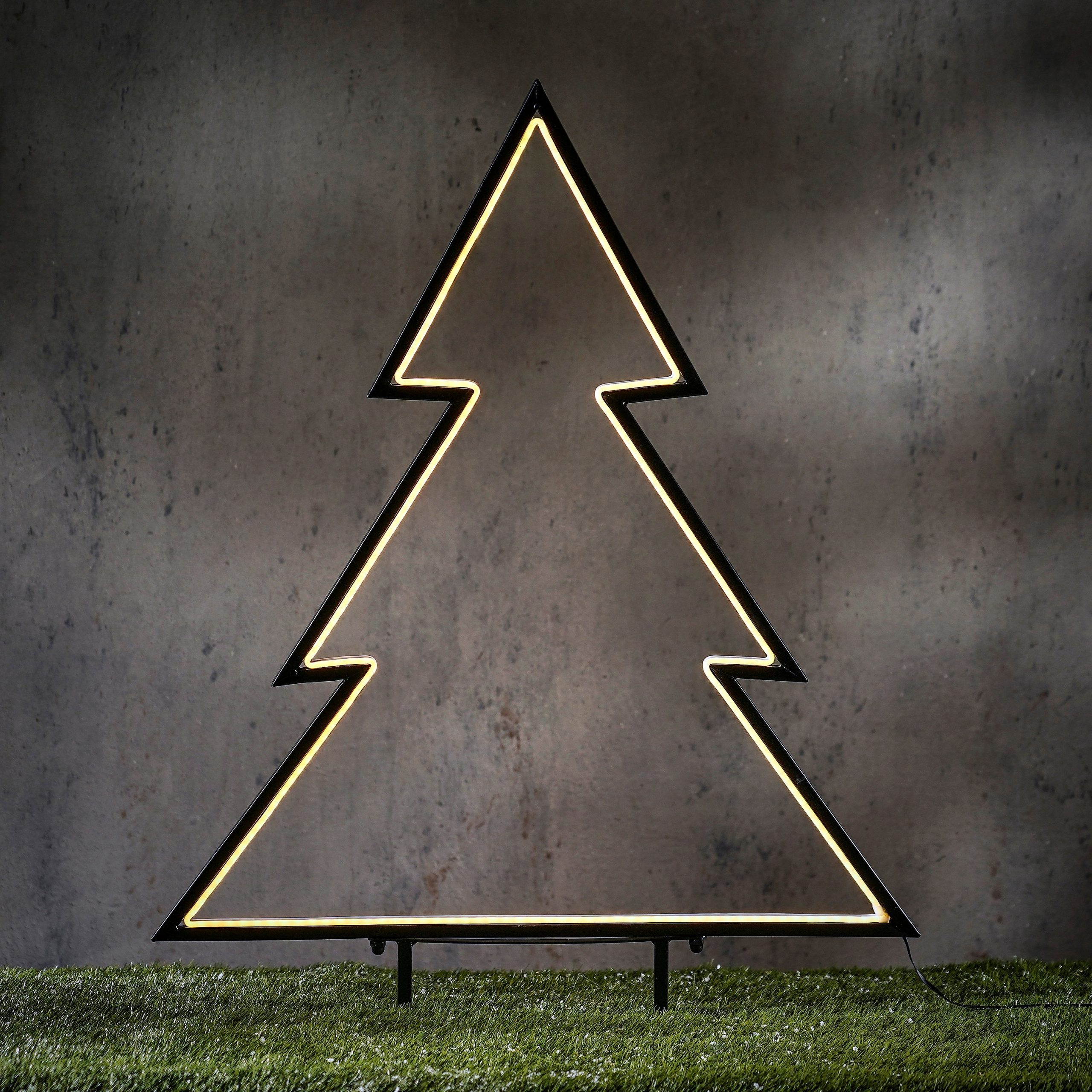 Prikspot kerstboom 100cm incl. LED met 8 standen en timer - Cupid