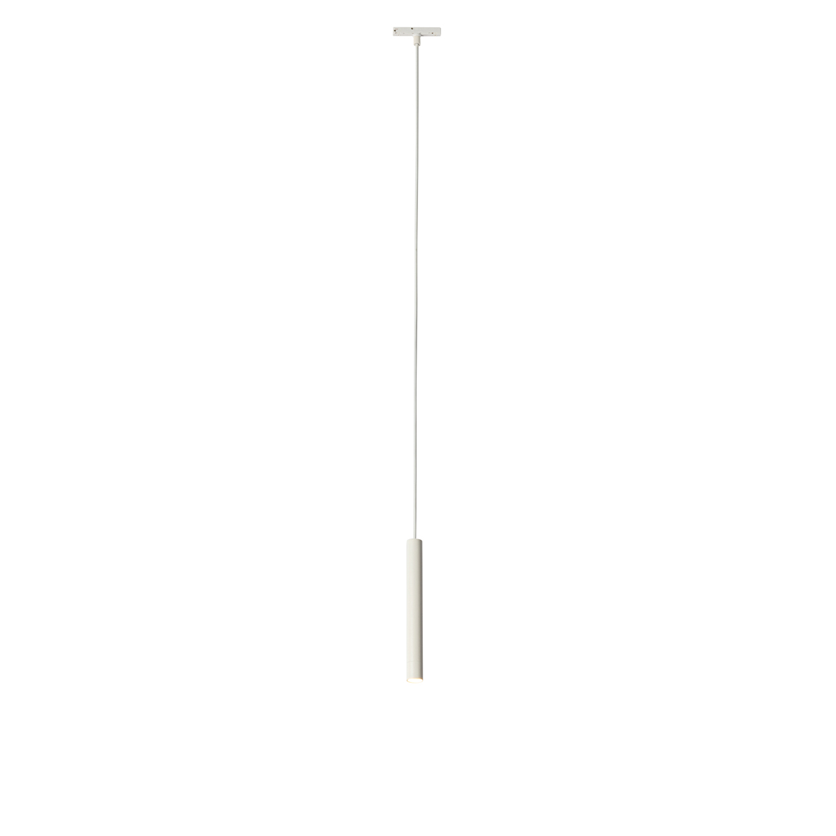 Moderne hanglamp wit voor railsysteem 1-fase - Slimline Keno