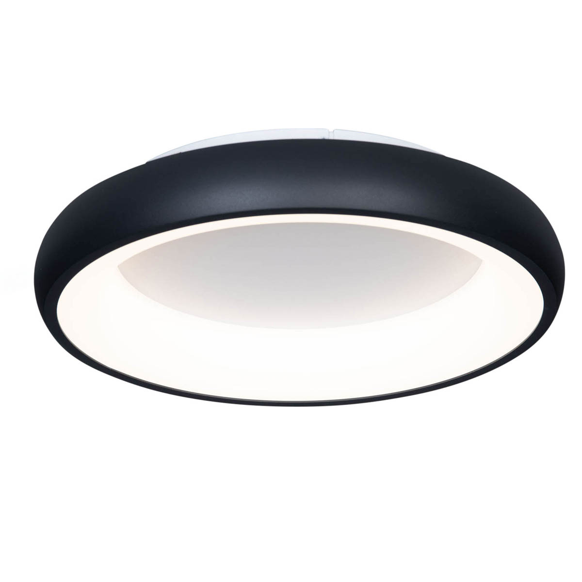 Moderne plafondlamp zwart 45cm incl. LED dimbaar - Cardona